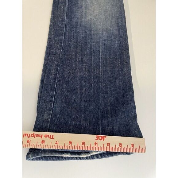 7 for All Mankind A Pocket Flare Leg Jeans, Size 32 (14) X 29 - Picture 11 of 12
